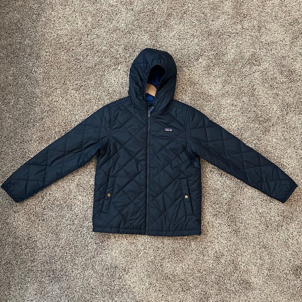 Kids Patagonia Diamond Quilt Hoody